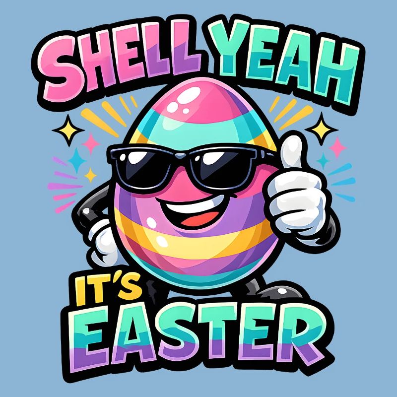 Shell Yeah It's Easter Ostern Spruch Hell yeah
