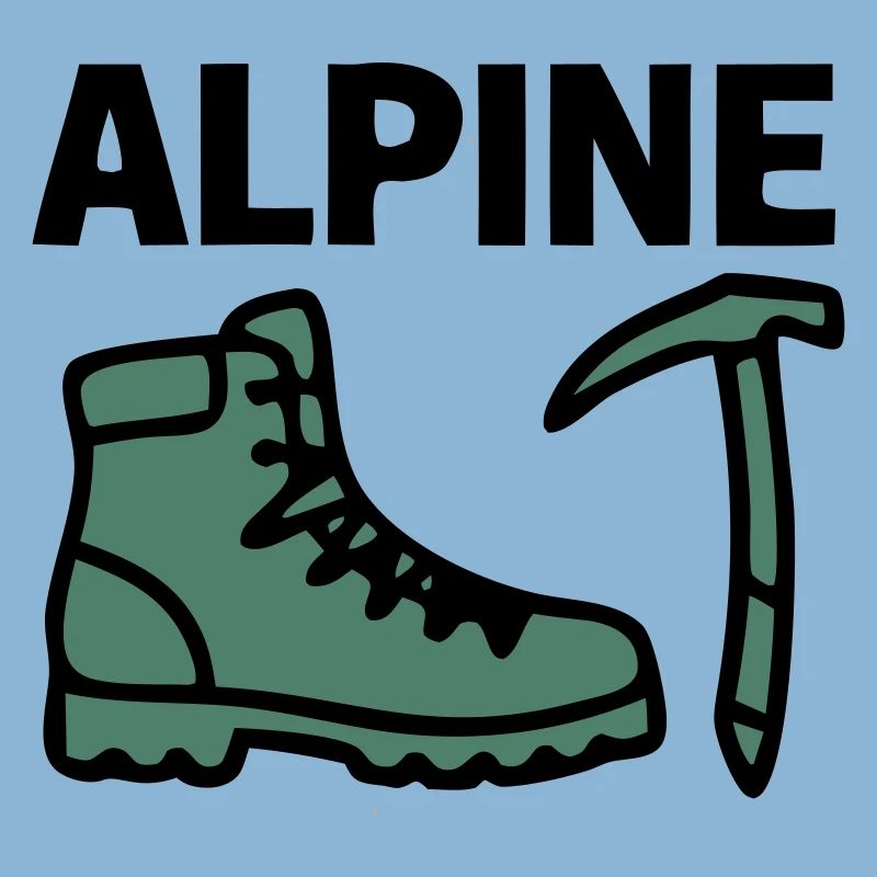 Wanderschuh Eispickel Alpine Bergsteigen Klettern