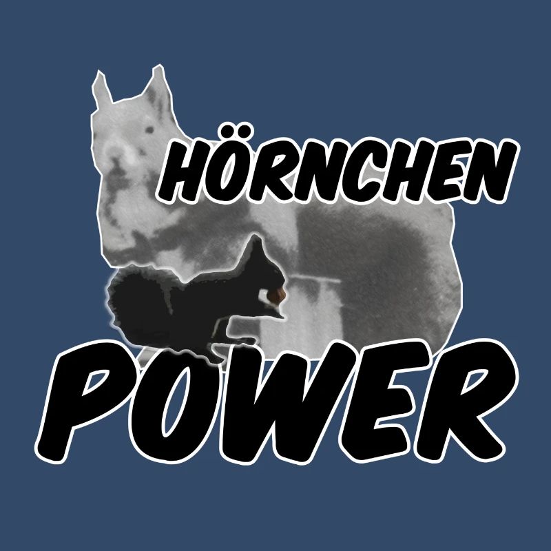 Hörnchenpower Eichhörnchen Tiere Spruch