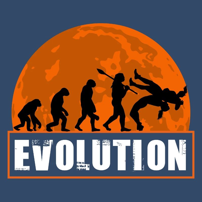 Évolution du catch Drôle de combattant MMA Grappling