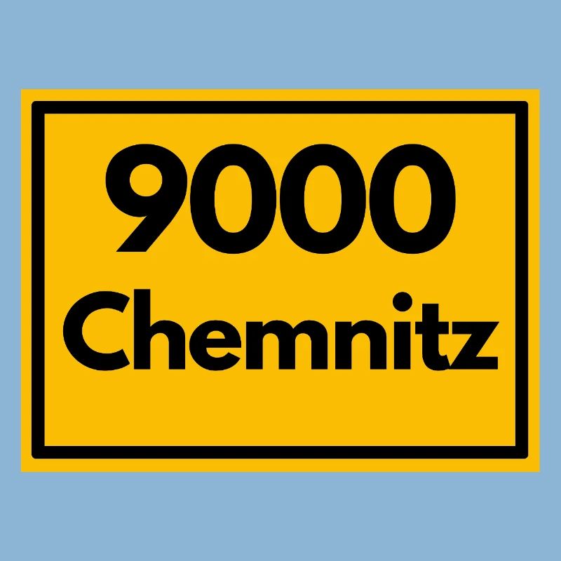 OLD POSTCODE POSTCODE RETRO 9000 CHEMNITZ GDR