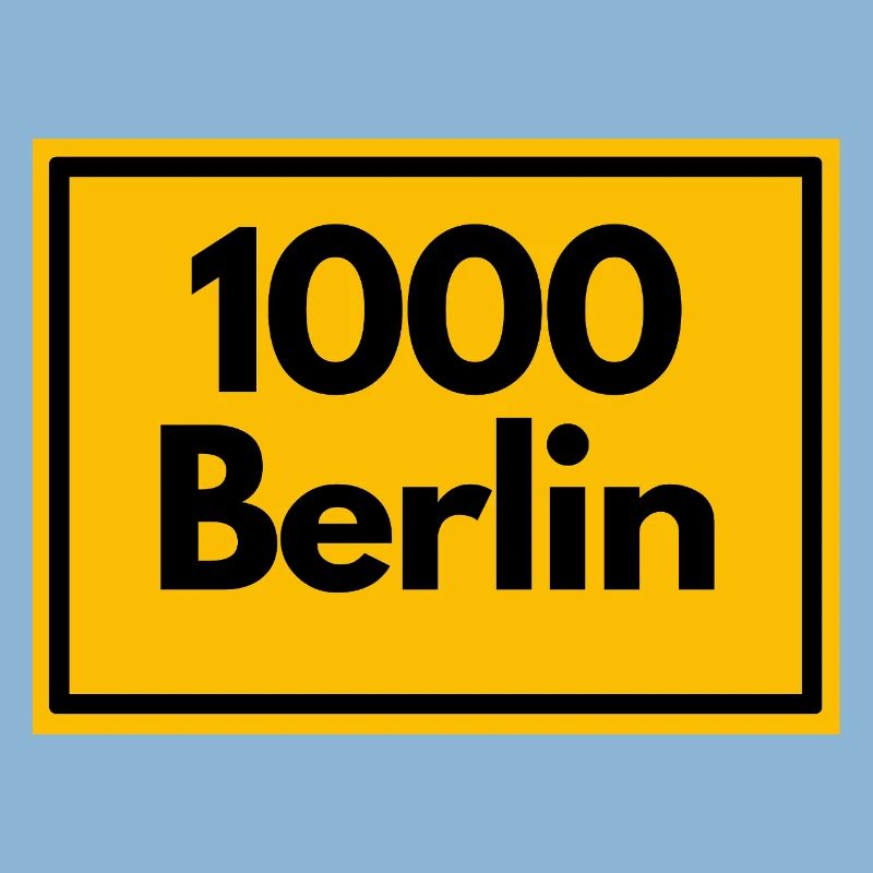 OLD POSTCODE POSTCODE RETRO 1000 BERLIN CAPITAL