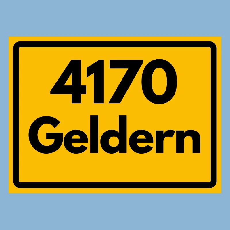 ANCIEN CODE POSTAL RÉTRO 4170 GELDERN
