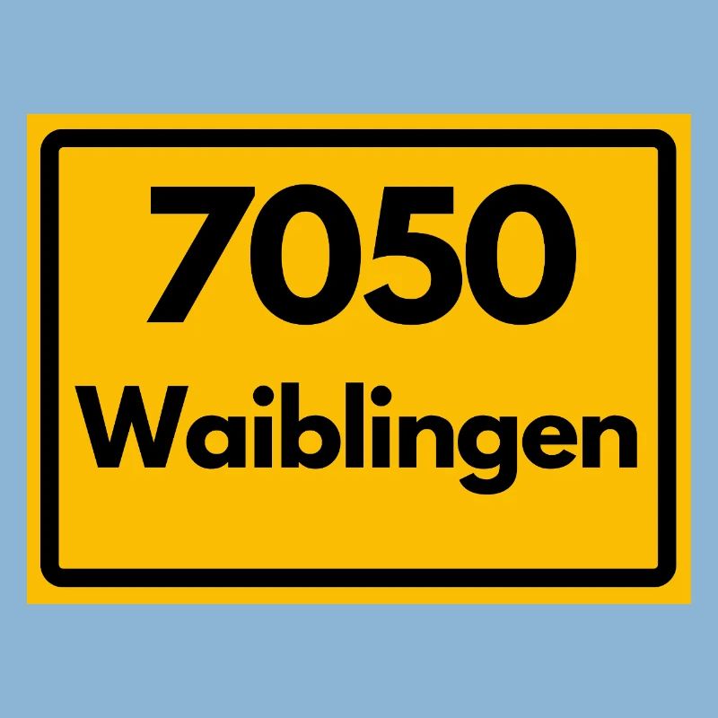 OLD POSTCODE POSTCODE RETRO 7050 WAIBLINGEN HEIMAT