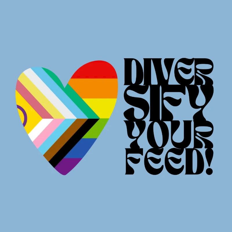 🌈♿ Diversify Your Feed –Progress Pride&Disability