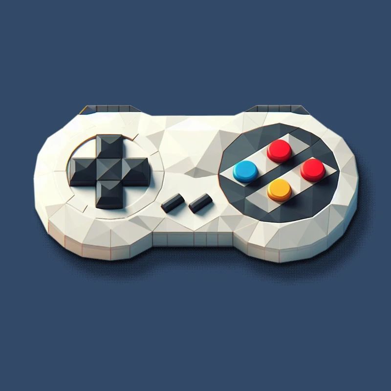 Retro Gaming Controller 16 Bit Konsole