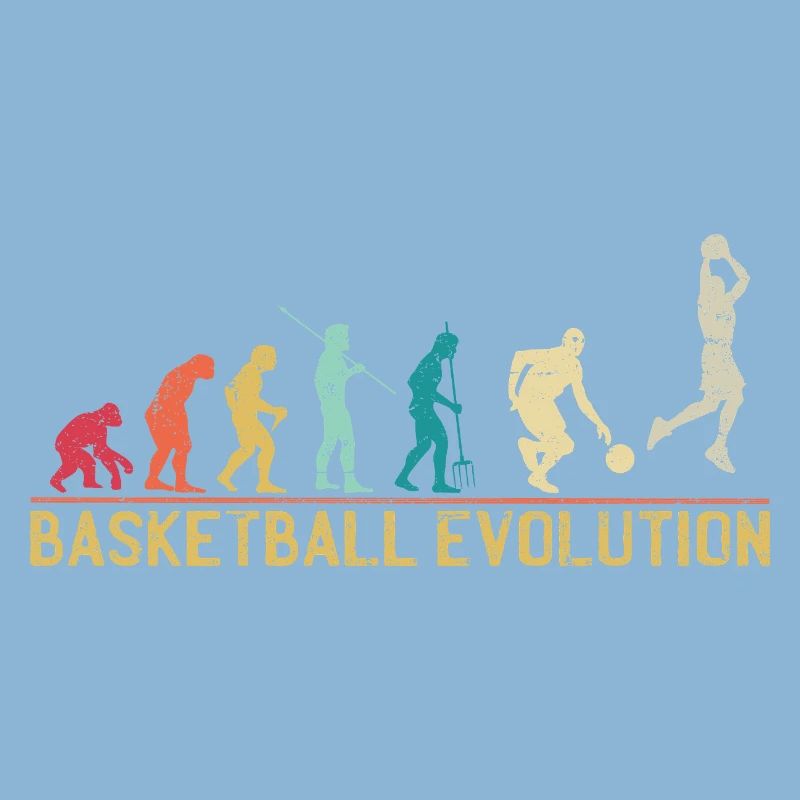 Basketball Evolution Progression Design
