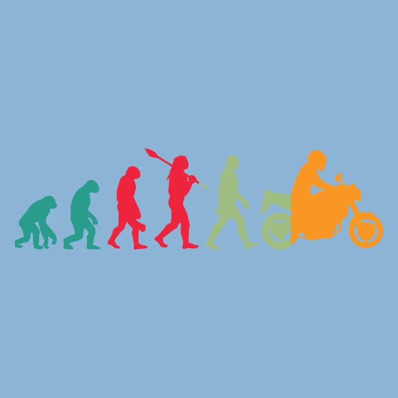 Evolution! Motorcycle Gift Idea Bikes