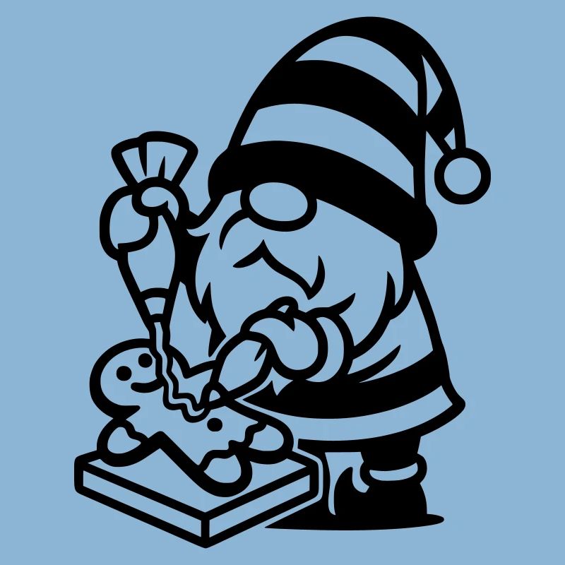 Gingerbread Baking Gnome