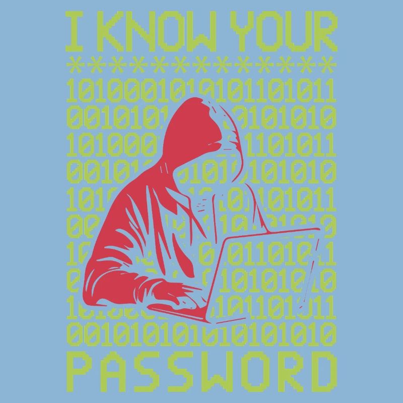 Hacker hackt Programmierer Linux Passwort Hacker