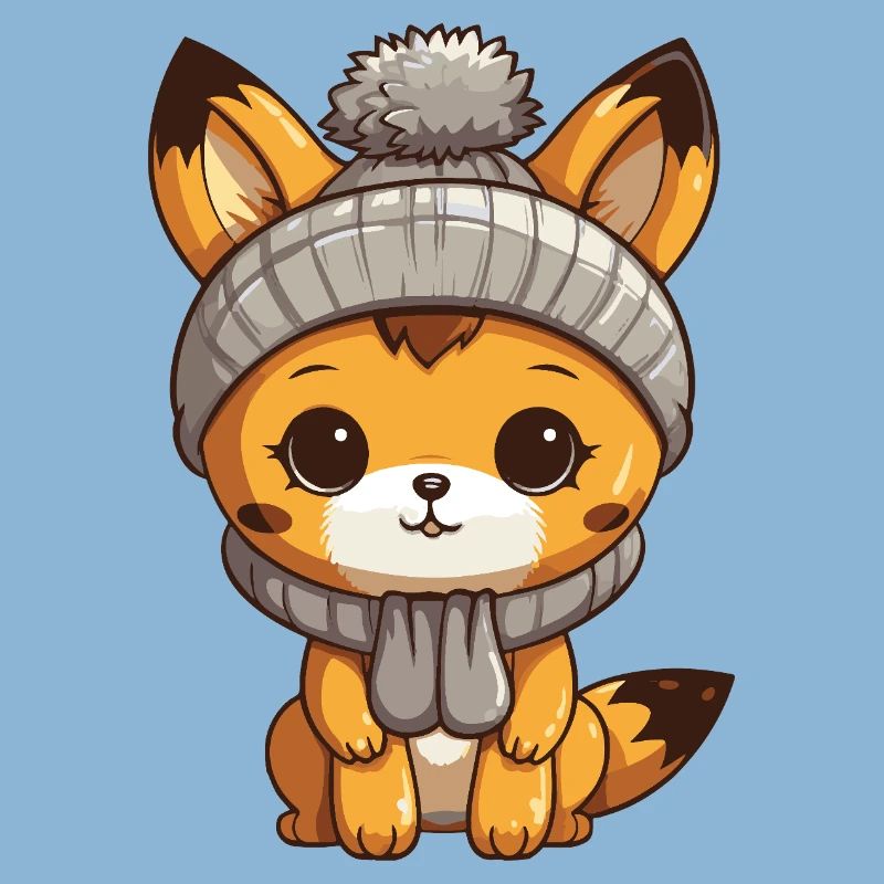 Fuchs Winter Comic