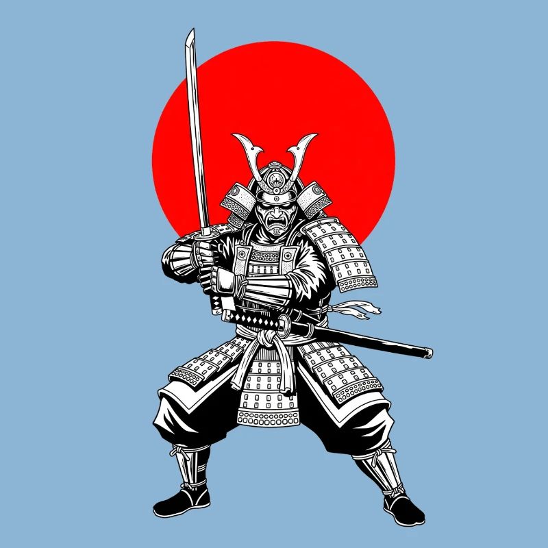 Traditional Samurai Warrior