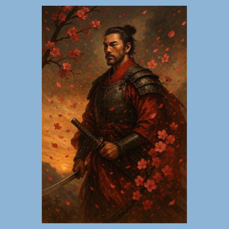 Samurai im Kirschblütensturm