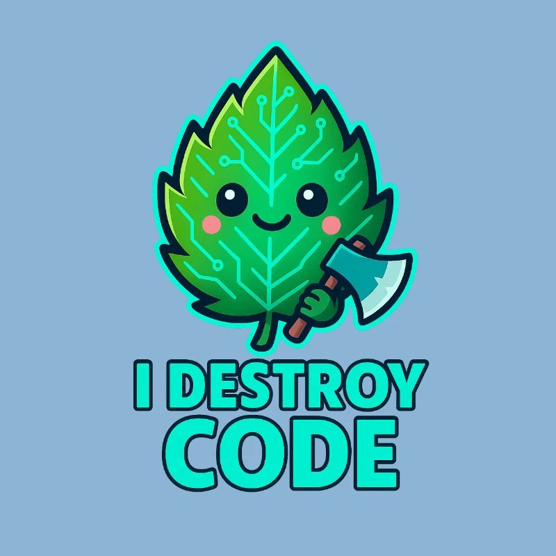 Green Leaf Code Warrior