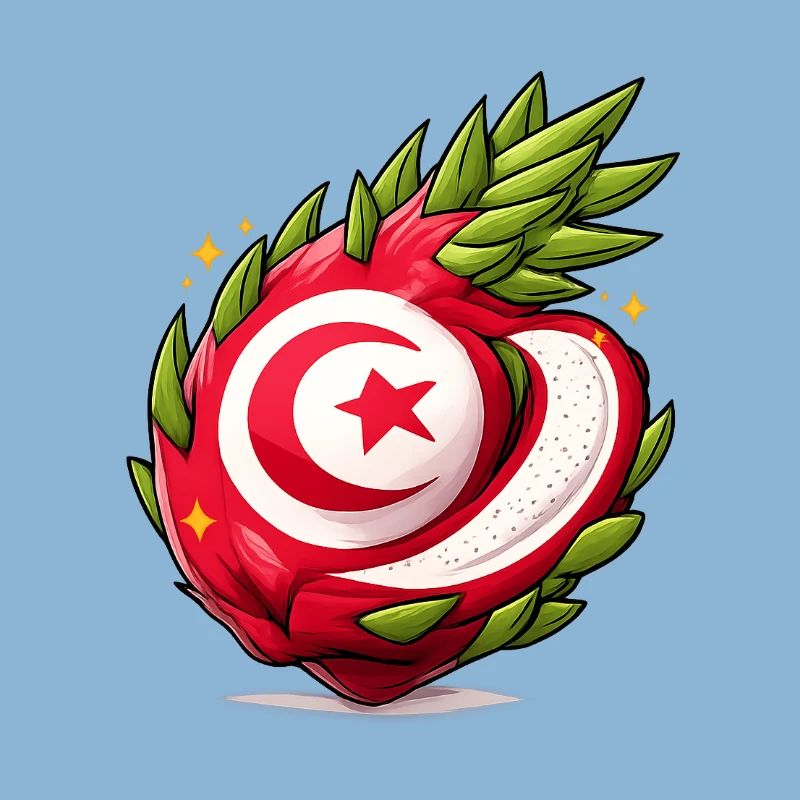 Tunisian Fruit Heart Pattern