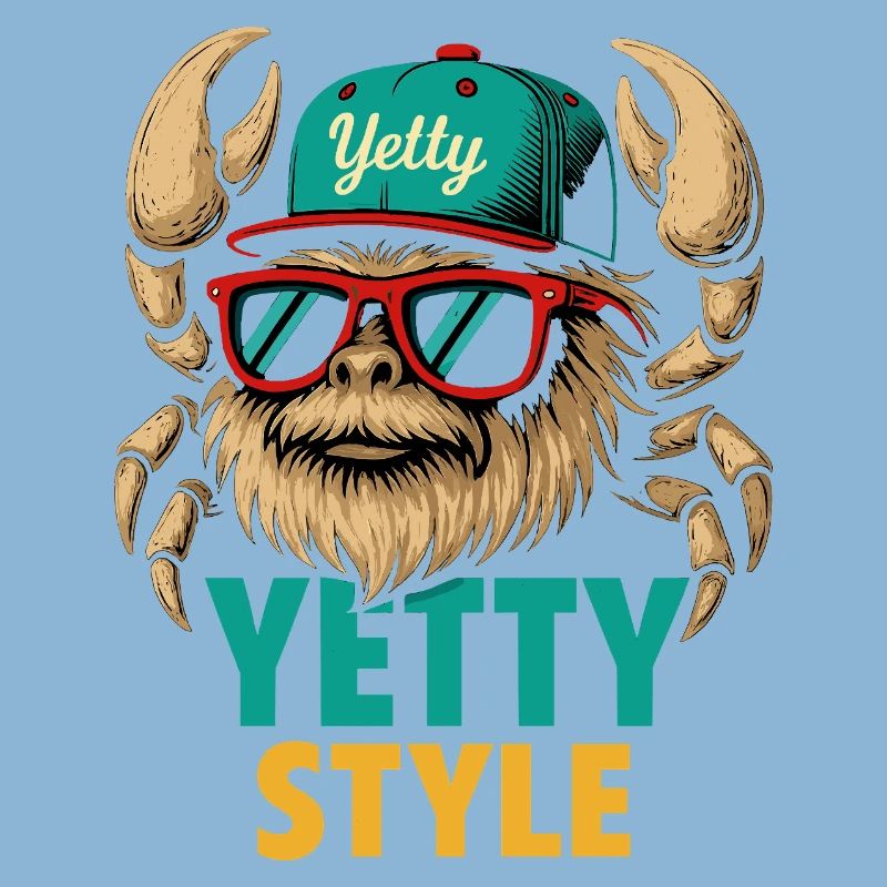 Graphisme Yeti Style Yetty