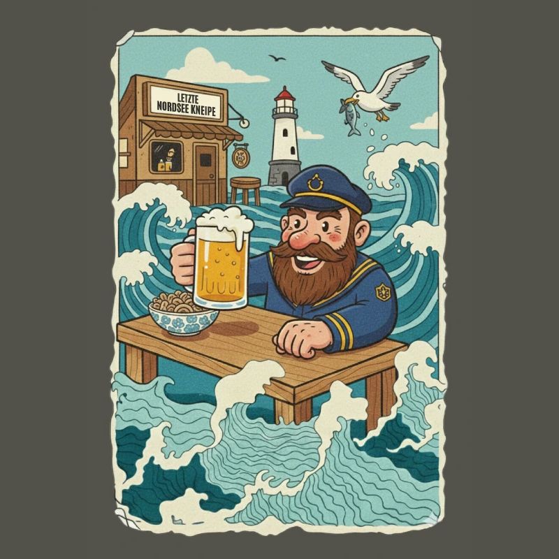 Dernier pub de la mer du Nord