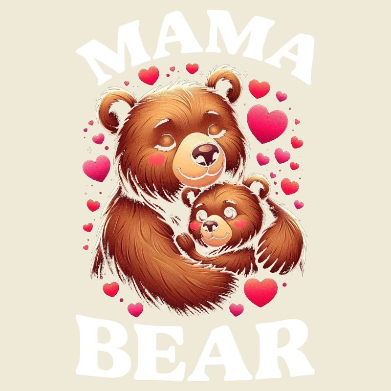 Mama Bär Muttertag Mutter Elternteil Mama Bear