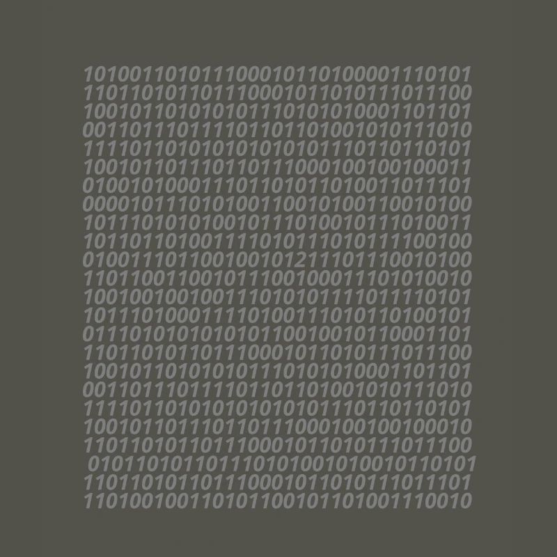 Binary code logo