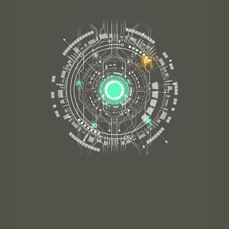nerd CPU core ordinateur code pc carte spatiale