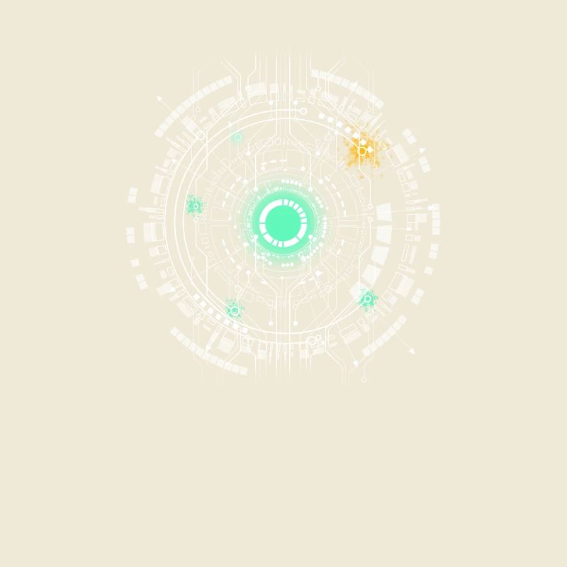 nerd CPU core computer code pc board spaceship