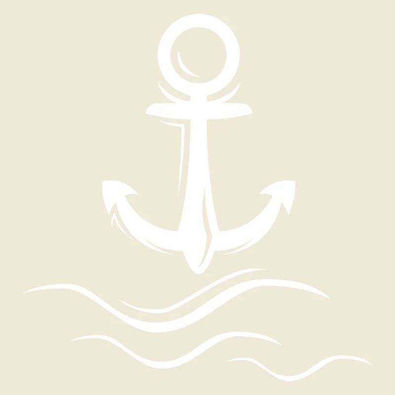 waves anchor wave wave waves anchor logo icon