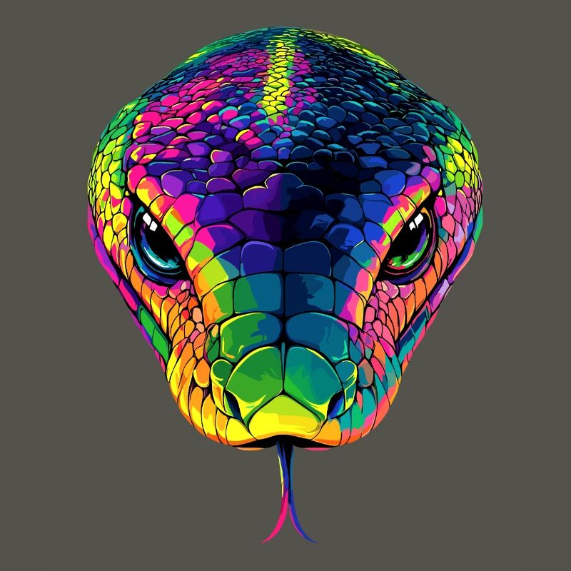 Serpent Python Cobra Mamba Serpent à sonnettes Serpent