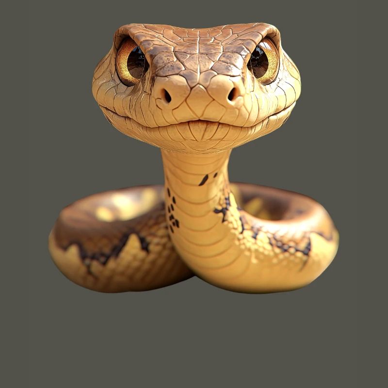 Serpent Python Cobra Mamba Serpent à sonnettes Serpent