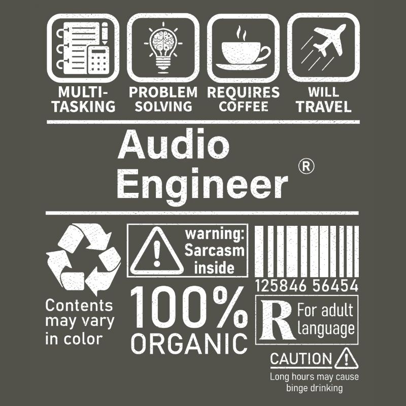 Audio Engineer multi tasking problem solving