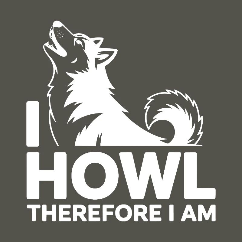 Ich heule, also bin ich ein heiserer Wolf
