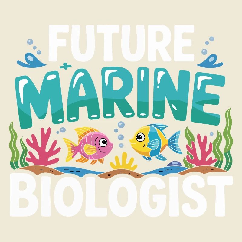 Future Marine Biologist with Fish