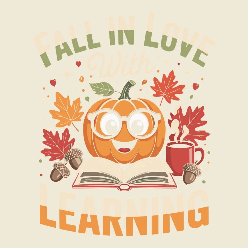Fall In Love With Teaching Fall Teacher