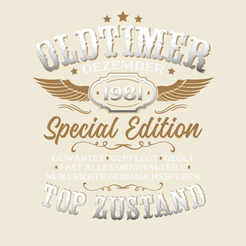 44. Geburtstag Geschenk Oldtimer Dezember 1981