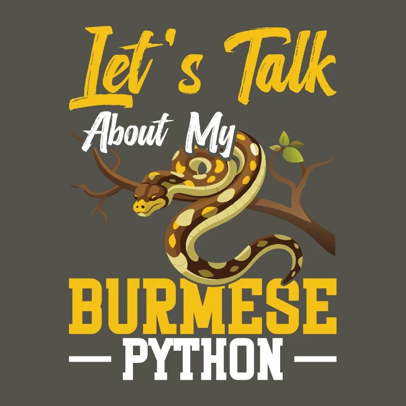 Burmesischer Python-Besitzer Schlangenterrarium Hide Python