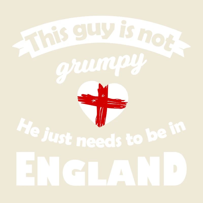 Not grumpy: He needs England