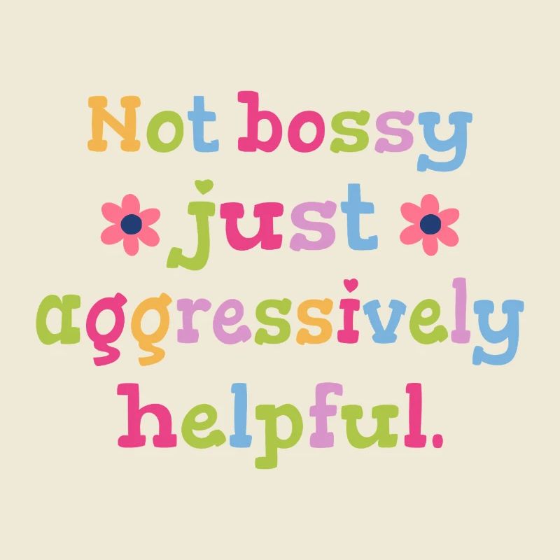 Not determining, just helpful humor
