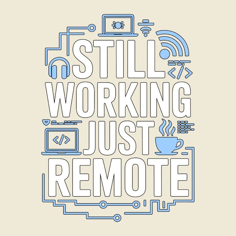 Remote Developer Still Working Remote Tech Worker