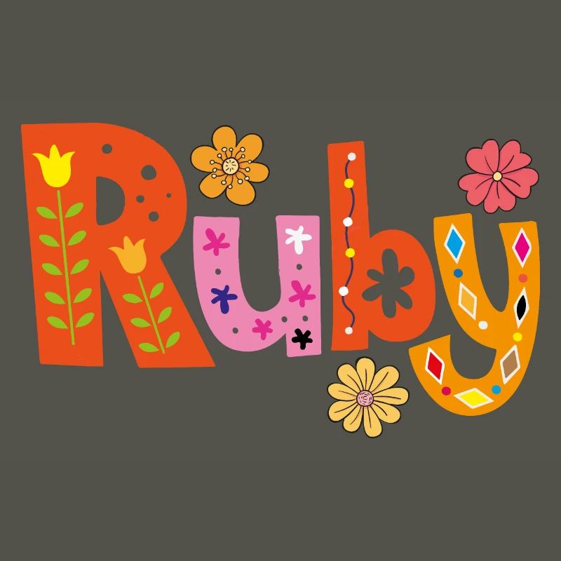 Personalized Ruby Name