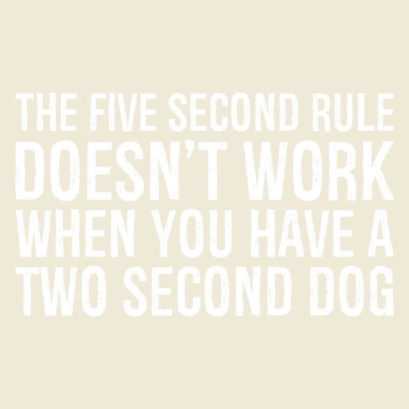 the five second rule doesn't work when you have