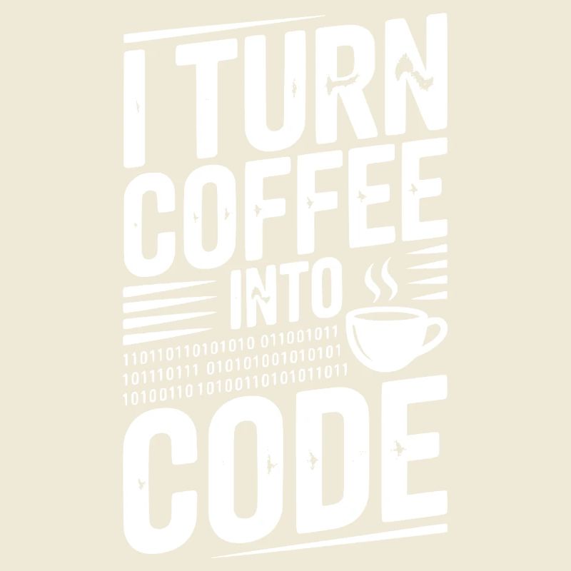 Je transforme le café en code
