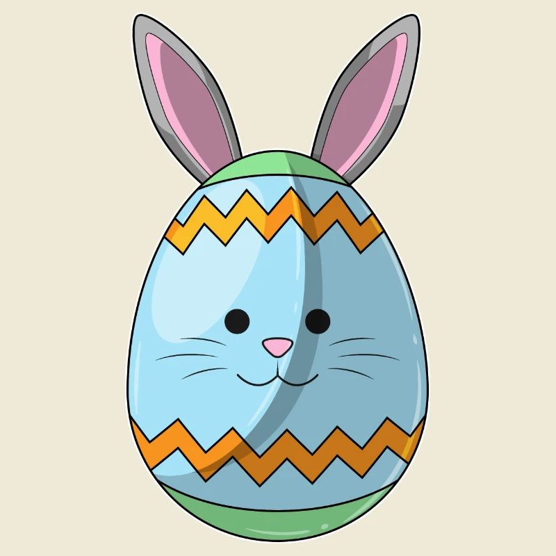 Easter Egg Easter Bunny Ears