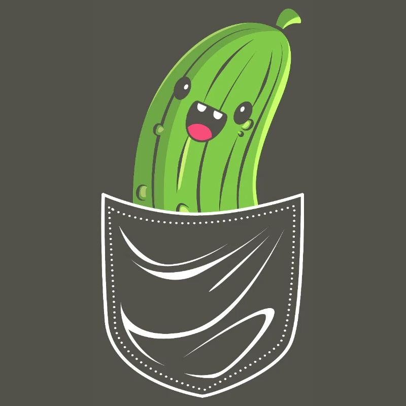 Cornichon concombre et concombre