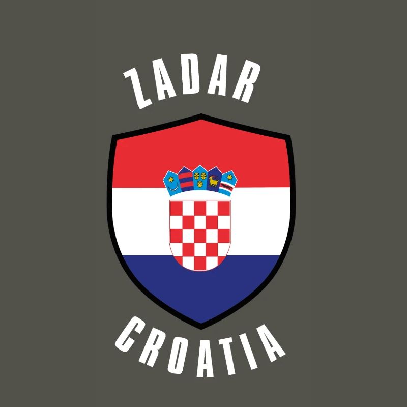 Conception du drapeau du bouclier croate