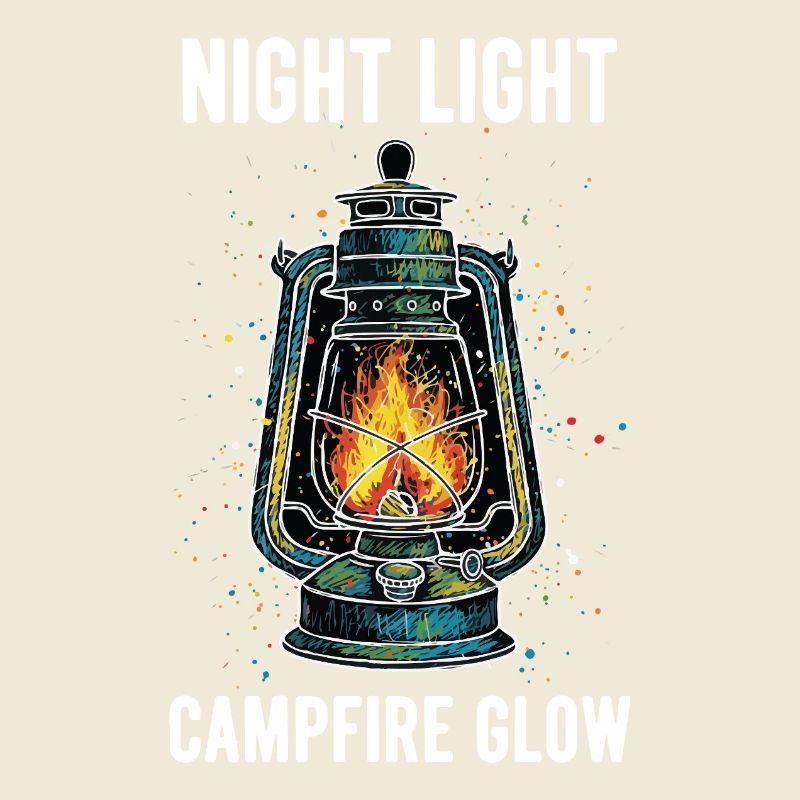 Night Light Campfire Glow Lantern