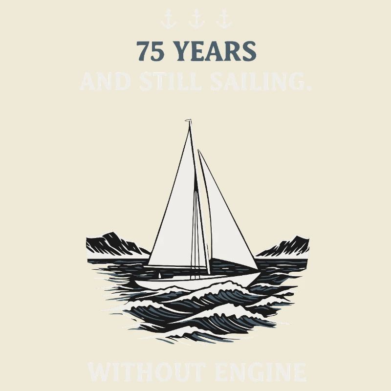 75th Birthday Sailing without Engine