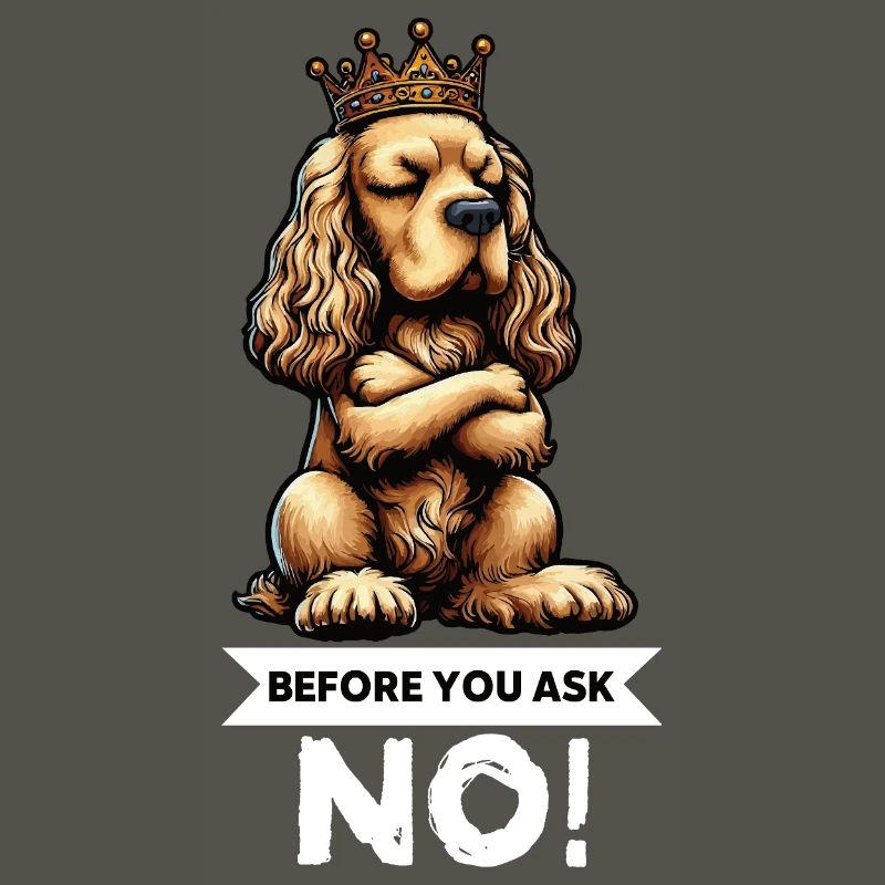 Before You Ask Cocker Spaniel Cockerhund
