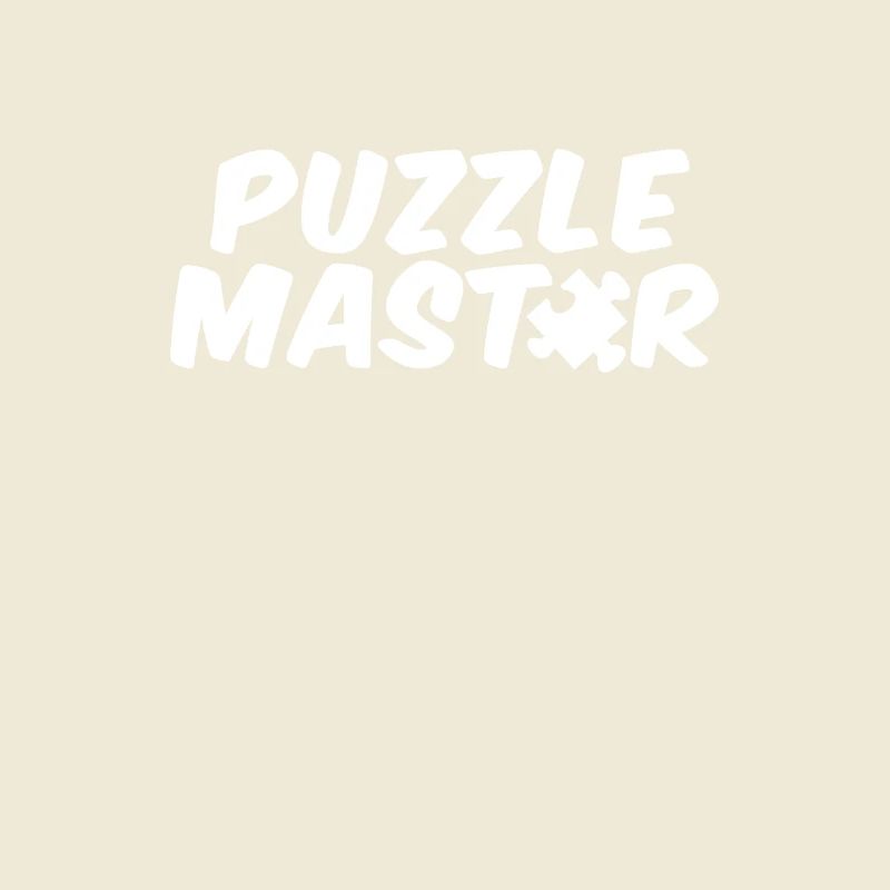 Puzzle Master With A Puzzle Piece