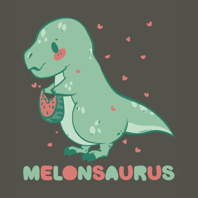 Pastèque pastèque végétarienne T Rex
