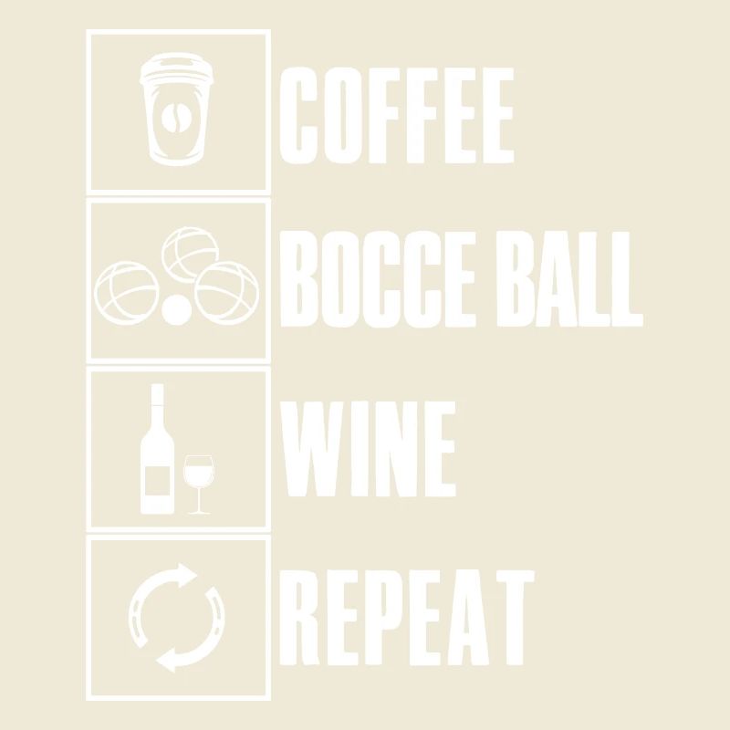 Bocce Saying Bocce Ball with Jack Bocci Game Bocce