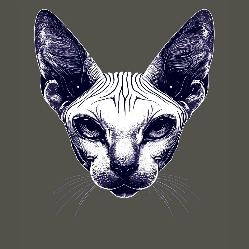 Chat Sphynx Chat Sphynx Chat Canadien Mignon Sphinx